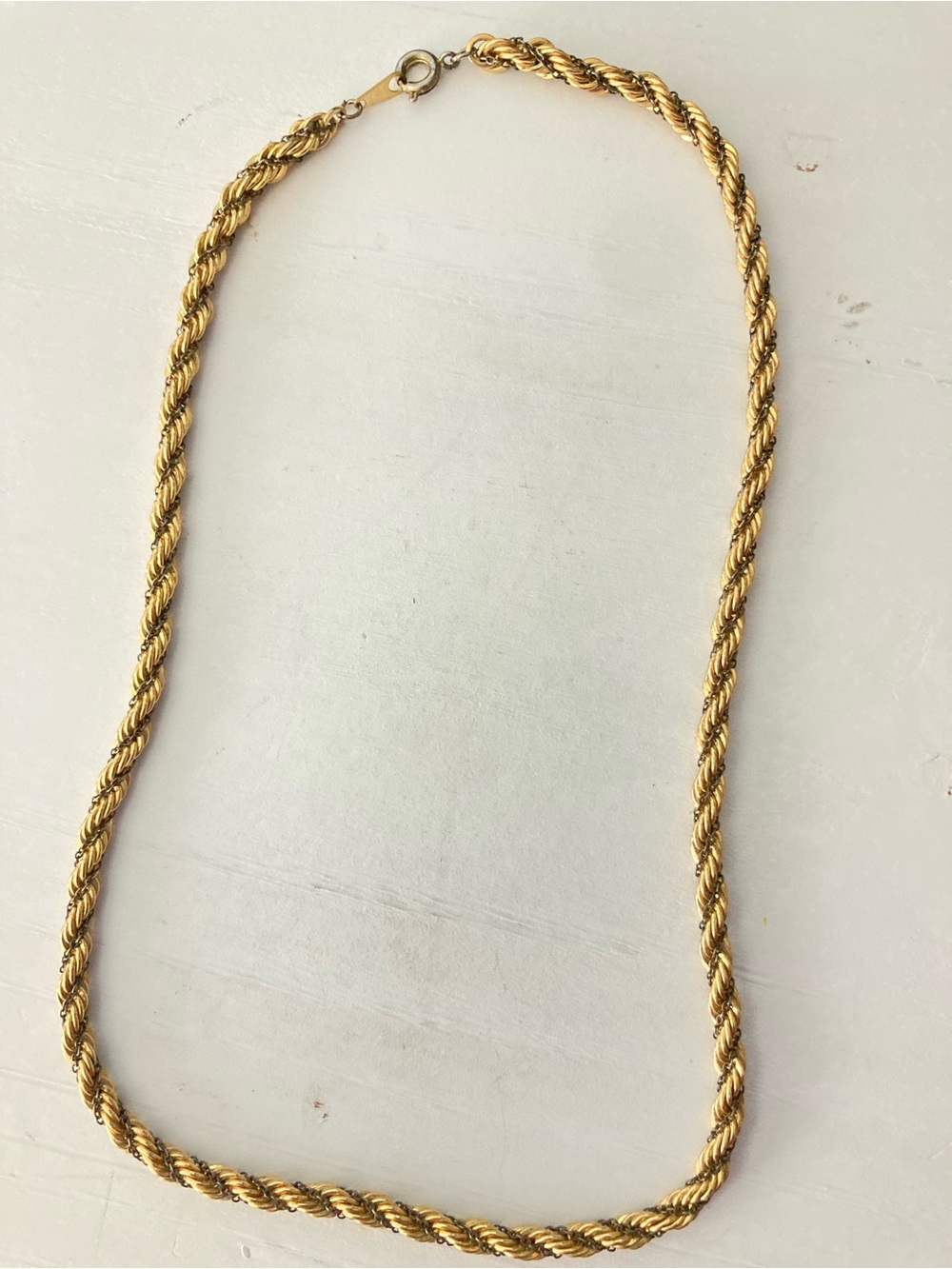 Vintage twisted necklace